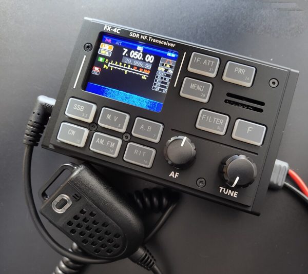FX-4C Pocket Wizard 10W SSB/CW/AM/FM HF Shortwave Radio SDR Built-in Sound Card 500-174 Portable Shortwave Aviation Band Receiver