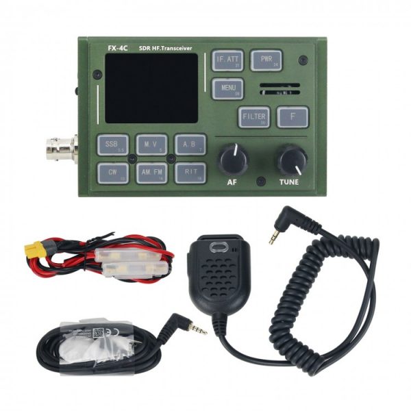 FX-4C Pocket Wizard 10W SSB/CW/AM/FM HF Shortwave Radio SDR Built-in Sound Card 500-174 Portable Shortwave Aviation Band Receiver - Image 5