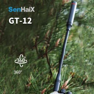 SenHaix GT-12 Antenna Dual Band U/V Gooseneck Antenna SMA Female for Ham Radio
