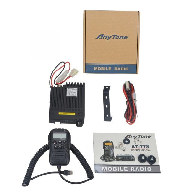 Anytone AT-778 Mobile Radio 25W UHF CE RoHS Anytone AT 778 Vehicle-mounted Car Radio - Image 5