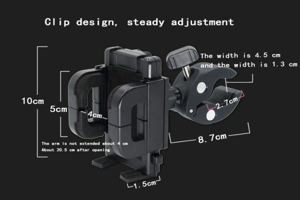 Mobile Phone Holder walkie-talkie Universal Bracket GPS Car Clip Suction Cup Car Bracket Hand Stand Adsorption Shelf Car Fixed - Image 6
