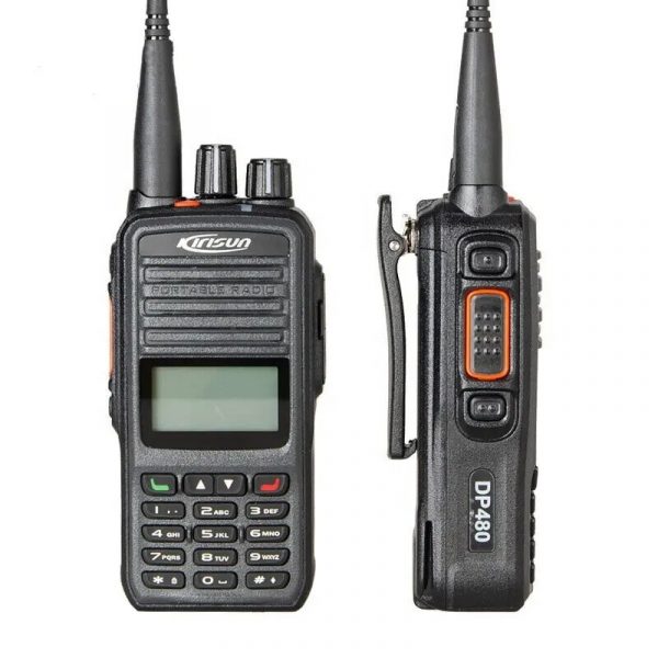 KIRISUN DP480 UHF Digital encrypted walkie talkie DMR 10W long talk distance DMR two way radio  - Image 3