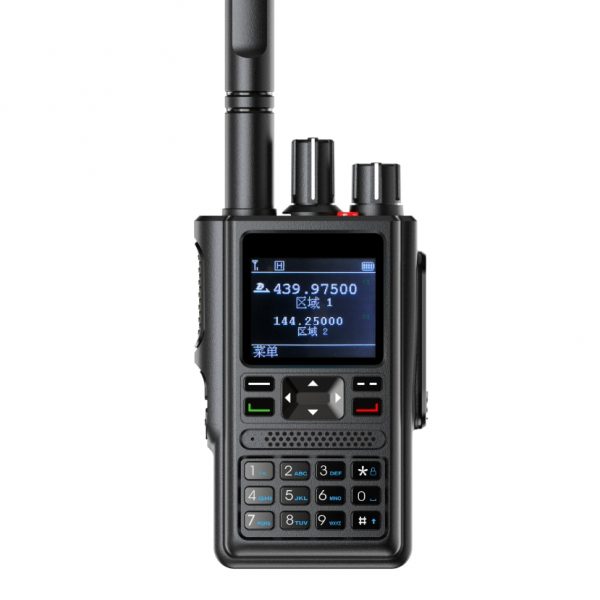 DP88 DMR Radio GPS Digital Walkie Taklie UHF VHF Radio Dual Band Analog Digital Portable Transceiver