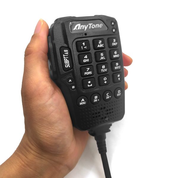 Anytone AT-D578UV PRO Speaker Mic for Anytone AT-D578UV Mobile Radio Hand Microphone for Anytone AT-D878UV PLus - Image 2