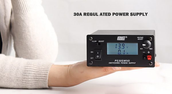 QJE PS30SWVII Switching Power Supply 7 Generation For Ham Radio 13.8V 30A Anderson interface