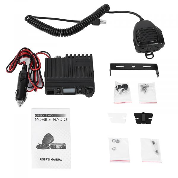 AR-925 Citizen Band Car Transceiver 27MHz 4/8W AM/FM Mini Mobile CB Radio Shortwave HF Walkie-talkie 25.615-30.105MHz 10 Meter Amateur (Albrecht AE-6110) - Image 6