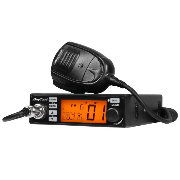 AnyTone AT-500M 10 Meter Radio with VOX, 7 Color Display, RB, NB, Scan, HI-CUT, Talkback Level and Much More - Image 3