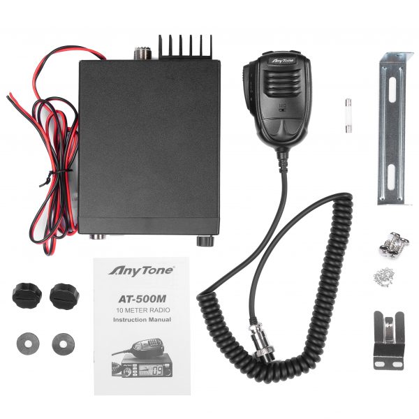 AnyTone AT-500M 10 Meter Radio with VOX, 7 Color Display, RB, NB, Scan, HI-CUT, Talkback Level and Much More - Image 5