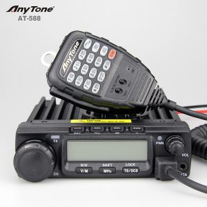 Anytone AT-588 VHF 220-260MHz Vehicle Mounted Mobile Radio Transceiver Anytone AT588