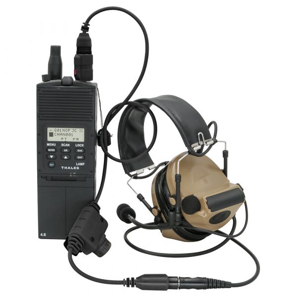 Tactical Headset U94 Ptt RAC with 6 Pin Connector for AN/PRC 148 & PRC 152 Walkie-talkie - Image 4