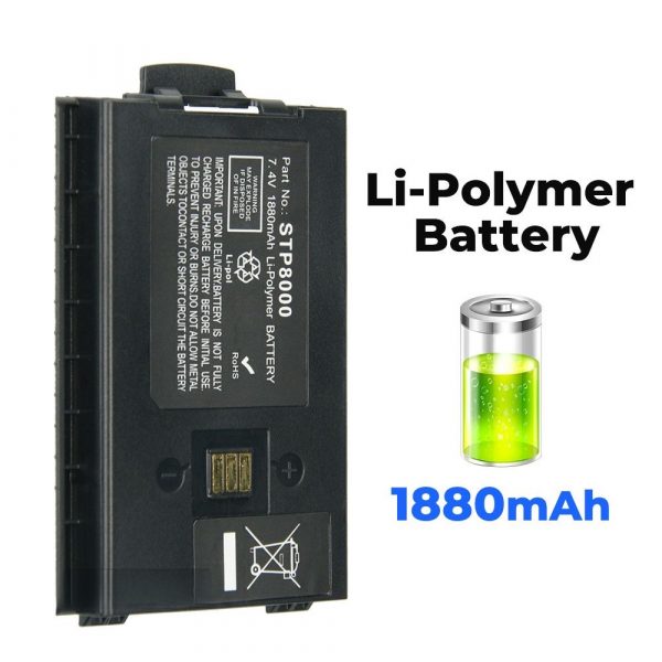 Replecaement Sepura STP8000 STP9000 Battery for Sepura STP8000 STP8020 STP8030 STP8035 STP8038 STP8040 STP9000 Two Way Radios - Image 3