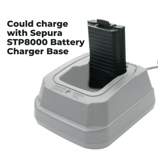 7.4 1880mAh Sepura STP8000 Replacement Battery for Sepura STP8000 STP8020 STP8030 STP8035 STP8038 STP8040 STP9000 Two Way Radios - Image 3
