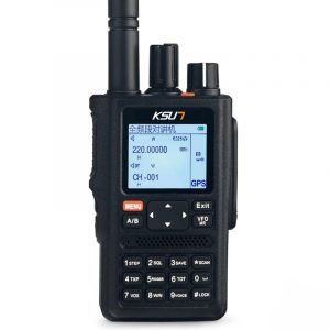 KSUN X-UV98D 10W Walkie-Talkie Full Screen GPS Positioning Display Multi-function Handheld Outdoor Walkie-Talkie