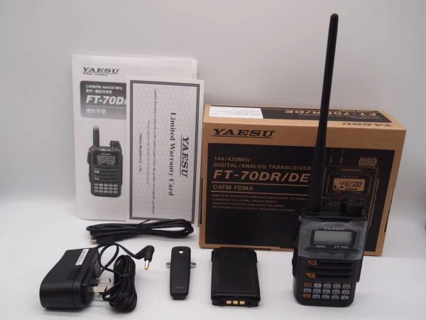 Yaesu FT70DR Original Genuine 144/430MHz Digital/Analog Handheld Transceiver Yaesu FT-70DR DMR Radio C4FM/FDMA Waterproof and Dustproof Intercom - Image 4
