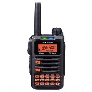 Yaesu FT70DR Original Genuine 144/430MHz Digital/Analog Handheld Transceiver Yaesu FT-70DR DMR Radio C4FM/FDMA Waterproof and Dustproof Intercom
