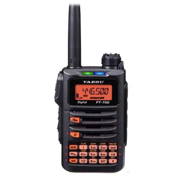 Yaesu FT70DR Original Genuine 144/430MHz Digital/Analog Handheld Transceiver Yaesu FT-70DR DMR Radio C4FM/FDMA Waterproof and Dustproof Intercom