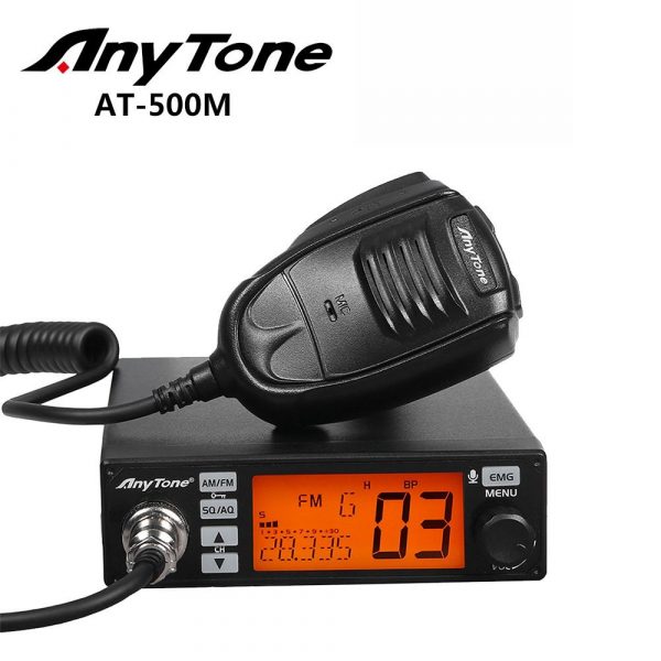 AnyTone AT-500M 10 Meter Radio with VOX, 7 Color Display, RB, NB, Scan, HI-CUT, Talkback Level and Much More - Image 2