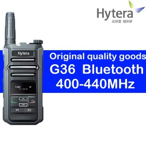 English Version Bluetooth HYT G36 UHF 400-440MHz /430-470MHz Commercial Digital Walkie Talkie Business Hytera DMR Digital Radio Type-C Charging