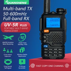 Quansheng UV-5R Plus AM/FM Aviation Band Receiving Multi-band Cross-Band Intercom