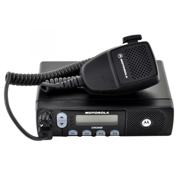 Motorola GM3688 45W 50KM Mobile Car Radio VHF UHF Motorola Vehicle Mouted Walkie Talkie Wide Rang Outdoor
