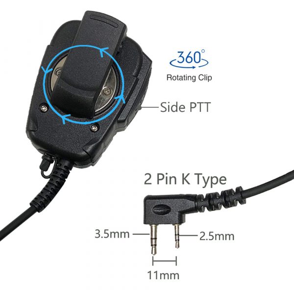 Anytone Microphone Speaker for AT-D878UV AT-D878UVplus At-d878uvii Plus AT-D868UV DMR Digital Radio - Image 3