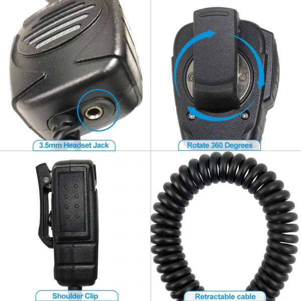 Anytone Microphone Speaker for AT-D878UV AT-D878UVplus At-d878uvii Plus AT-D868UV DMR Digital Radio - Image 4