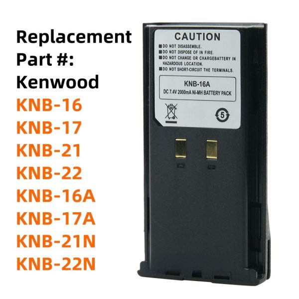 Charger Desktop Replacement Battery for Kenwood TK-480 TK-380 TK-280 TK-290 TK-190 TK-5400 etc - Image 4