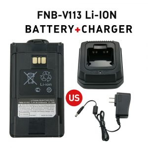 Fast Battery Charger for Vertex VX450 VX451 VX454 VX459 etc with Battery Belt Clip