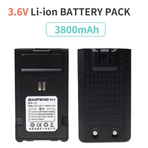 Baofeng C5 Walkie Talkie Battery 3800mAh Li-ion Battery For Baofeng C5 Two Way Radio Battery with Belt Clip