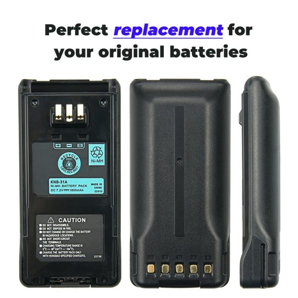2packs 5pcs/lot 10pcs/lot Cheap Battery KNB-31A for Kenwood TK2180 TK-2180K TK3180 TK-3180K KNB-32 TK5210 TK-5310 TK5210K TK-5310K etc - Image 6