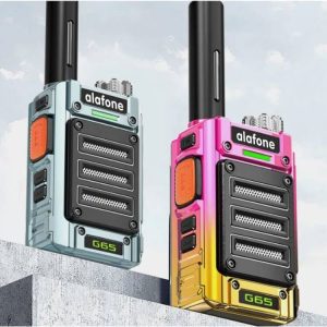 Alafone G65 Mini Walkie Talkie USB C UHF 400-480 Mhz Fast Scan Copy Frequency Scrambler Encrypt HAM Wireless Radio Communication