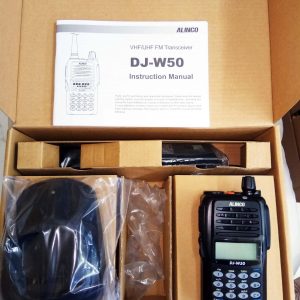 Alinco DJ-W50 HT Portable Transceiver VHF UHF Dualband Two way Radio