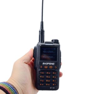 2023 New Handheld Radios BAOFENG BF-18L Tri Band TX RX High Power Waterproof USB Type C  Wireless Communication