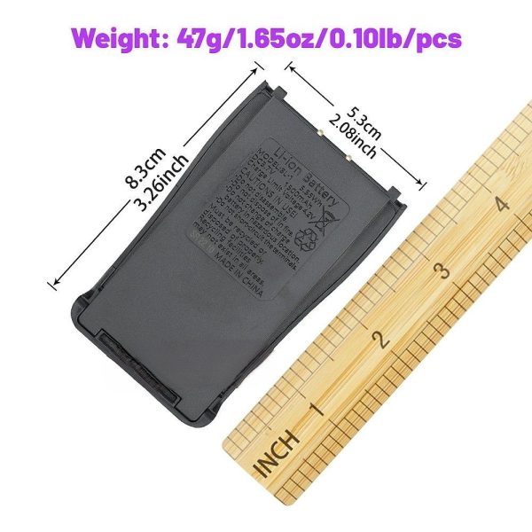 BAOFENG BF888S BL-1 1500mAh 3.7V Li-Ion Battery For Baofeng BF-888S BF-777S BF-666S Retevis H777 Two-Way Radio Battery - Image 4
