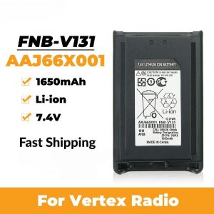 FNB-V131LI 7.4V 1650mAh Li-ion Battery Compatible for Vertex VX-231 VX-228 VX230 VX-234 Two Way Radio