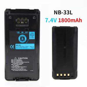 High Quality NB-33L 1800MAH Li-ion Replacement Battery For Kenwood TK-3185 TK2180 TK3180 KNB-33L NX-210 Radio bateria