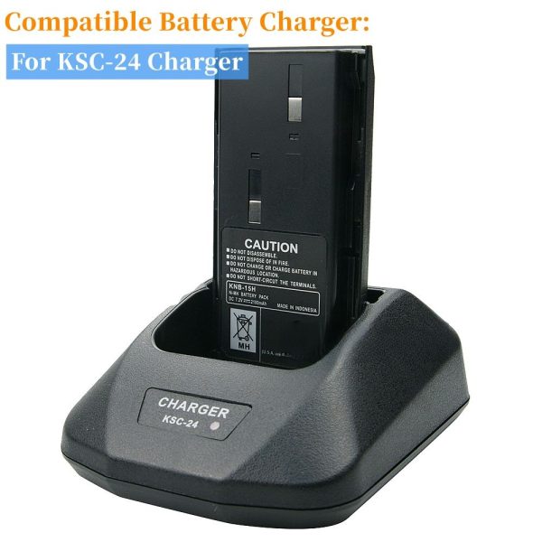 Rapid Desktop Charger KNB-15H 2100mAh Thicker Battery for Kenwood TK260 TK260G TK2100 TK360 TK370G TK3100 - Image 6