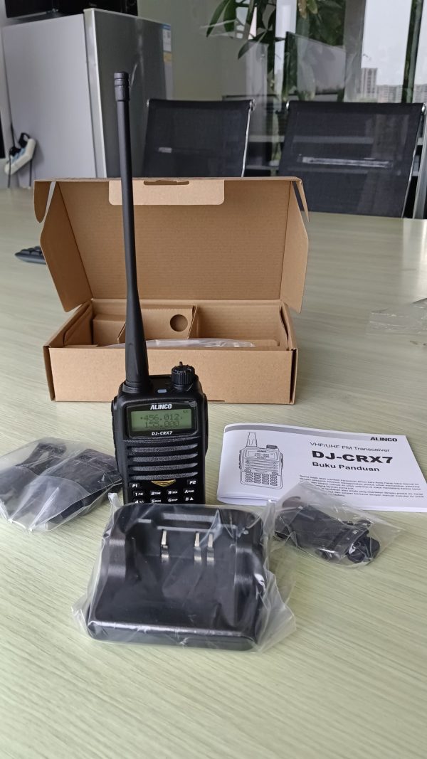 HT Alinco DJ-CRX7 VHF UHF Dual Band  FM Transceiver Free Shipping - Image 2
