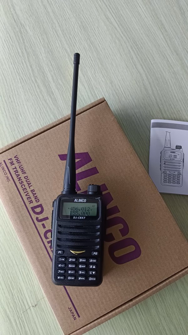 HT Alinco DJ-CRX7 VHF UHF Dual Band  FM Transceiver Free Shipping - Image 3