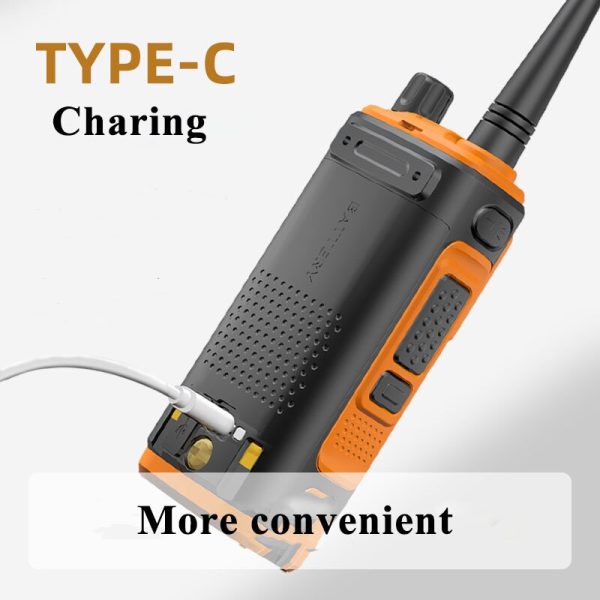 Baofeng UV-17 Plus V2 Walkie Talkie 10W Tri-Band 220-260mhz Wireless Copy Frequency Type-C Charge NOAA Waterproof FM Double Lamp - Image 5