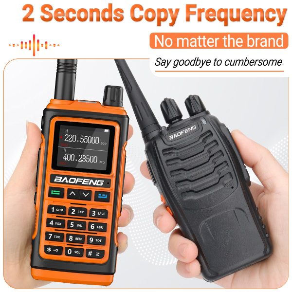 Baofeng UV 17 Pro V2 Wireless Copy Frequency Walkie Talkie 16 KM Long Range Waterproof Flashlight Type-C Charger Ham Radio UV 5R - Image 3