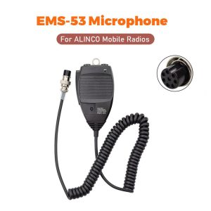 EMS-53 8Pin Microphone For Alinco DR-06 DR-135 DR-235 DR-435 DR-635 Radios