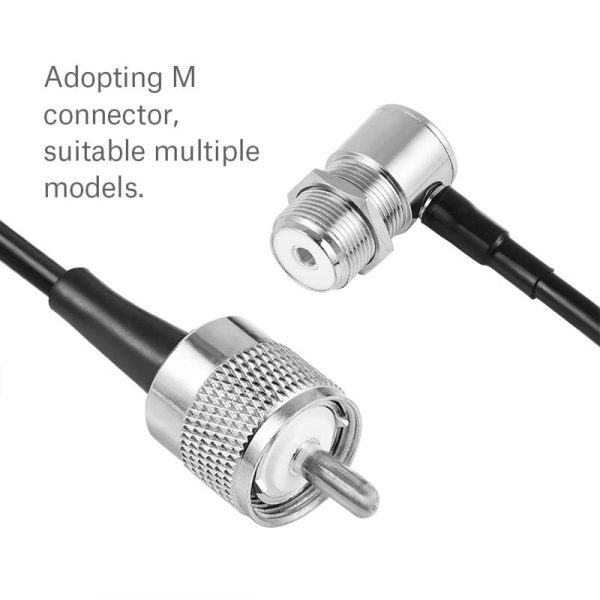 5M 16ft Feeder Cable for Car Transceiver Moblie Radio Extension Cable for Kenwood ICOM ALINCO Yaesu FT-1802M Car Radio Antenna - Image 3