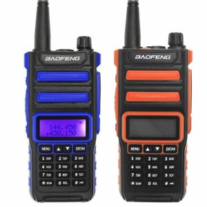 BF-H5+10W Walkie Talkie Baofeng BF-H5 Plus Radio Tri Band 136-174MHz 200-260MHz 400-520MHz Portable Two Way Radio