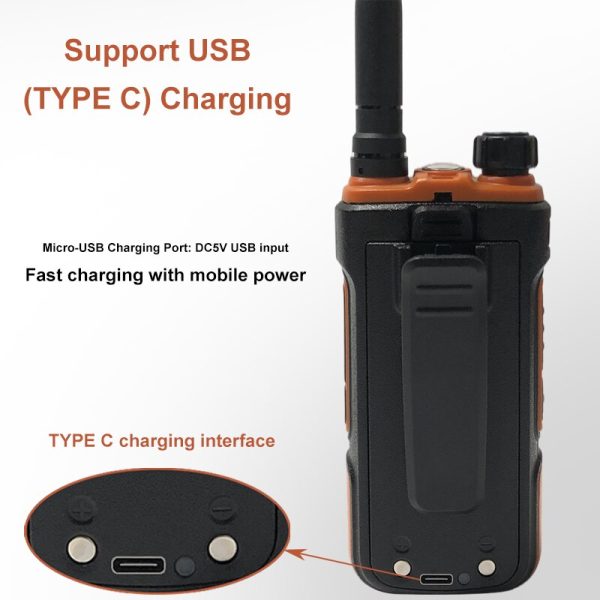BaoFeng UV-11 Powerful Walkie Talkie VHF UHF hf Transceiver Long Range 15KM Portable Ham 2Way Radios Newest Version BF UV11 - Image 2