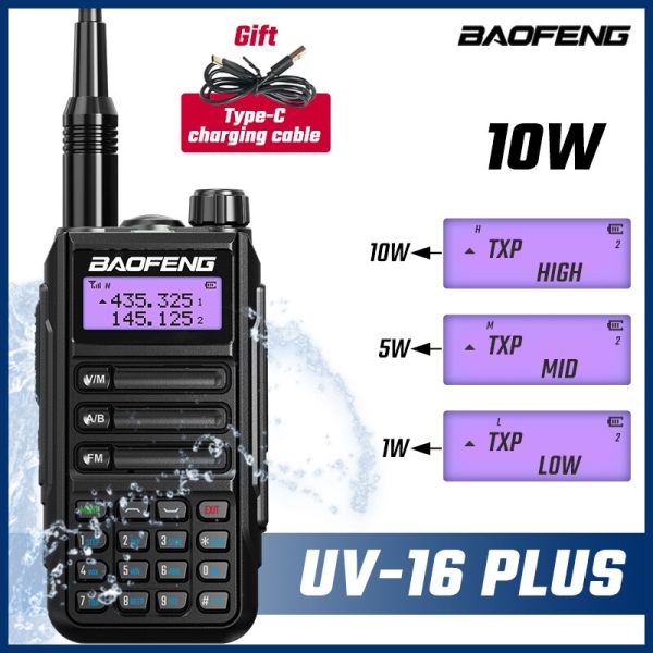BAOFENG Radio UV-16 PLUS Two way Radio
