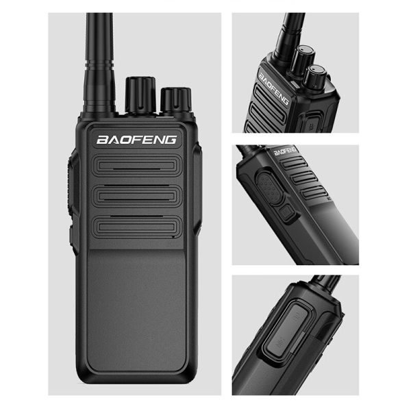 2PCS BaoFeng BF-1904 12W High Power Professional Penetrating Radio 4800mah Battery - Image 5