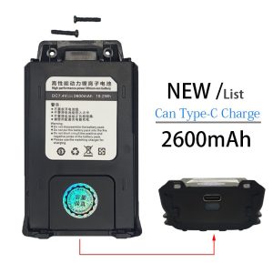 Baofeng UV-5R Battery Type-C/USB-C BL-5R 2600mAh/3000mAh Battery for Baofeng BF-F8 uv5r UV-5RE UV-5RA 5RB etc Radios