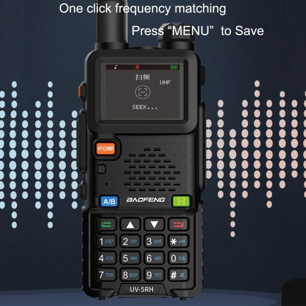 Baofeng UV-5RH All Band Dual Band 10W High Power 5th Gen Chip Two Way Radio - Image 3