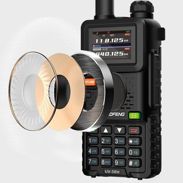 Baofeng UV-5RH All Band Dual Band 10W High Power 5th Gen Chip Two Way Radio - Image 6